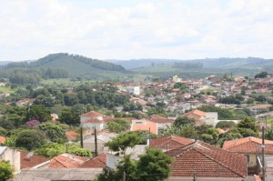 Coffee Town of Guaxupe in Brazil