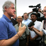 Interviewing Bill Clinton in Aceh Tsunami Aftermath