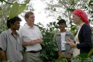 Interviewing Coffee Growers In Ache in Indonesia