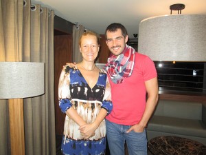 Meeting Mexico Actor Manuel Balbi at Starbucks Coffee Shop