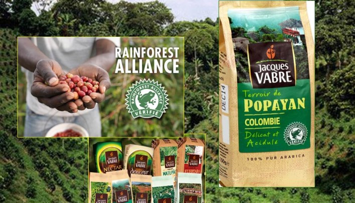 Coffee of the Day: Colombia Popayan “Rainforest Alliance” By France’s Jaques Vabre