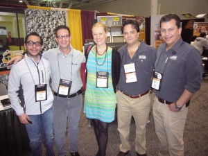 At 2013 SCAA in Boston With Coffee Friends from Costa Rica