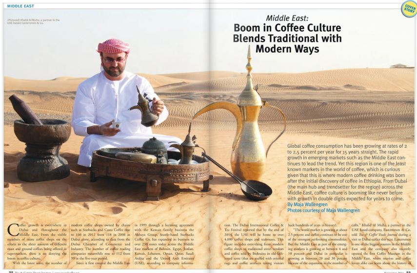 EXCLUSIVE Coffee Culture Booming In Middle East As Tradition Blends With Modern Ways Spilling
